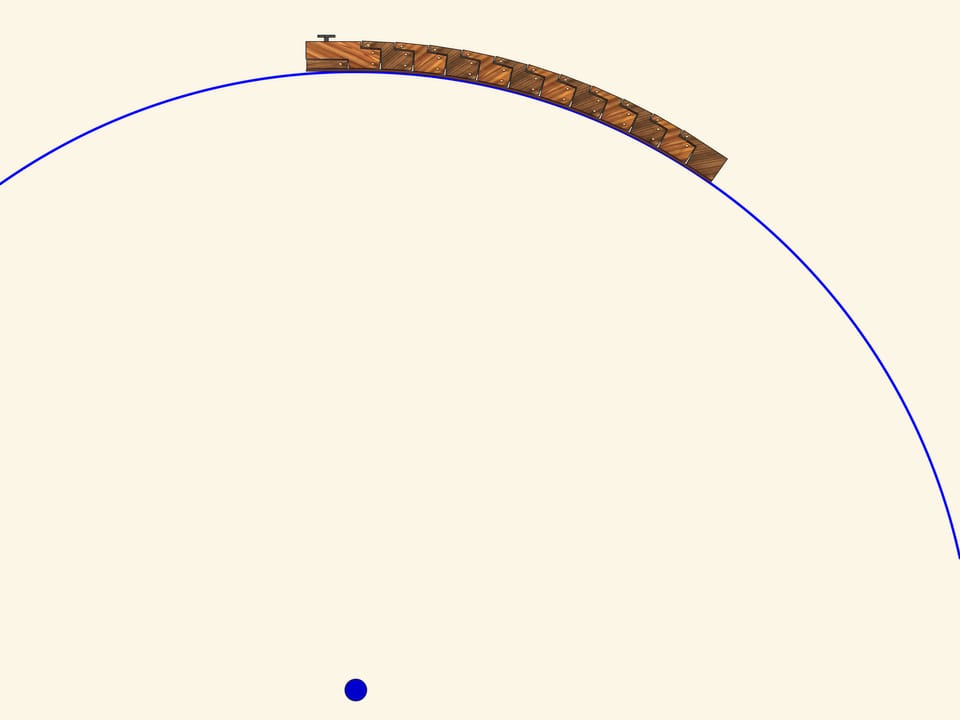 Mécanismes de Tchebyshev — Règle circulaire — Reconstruction